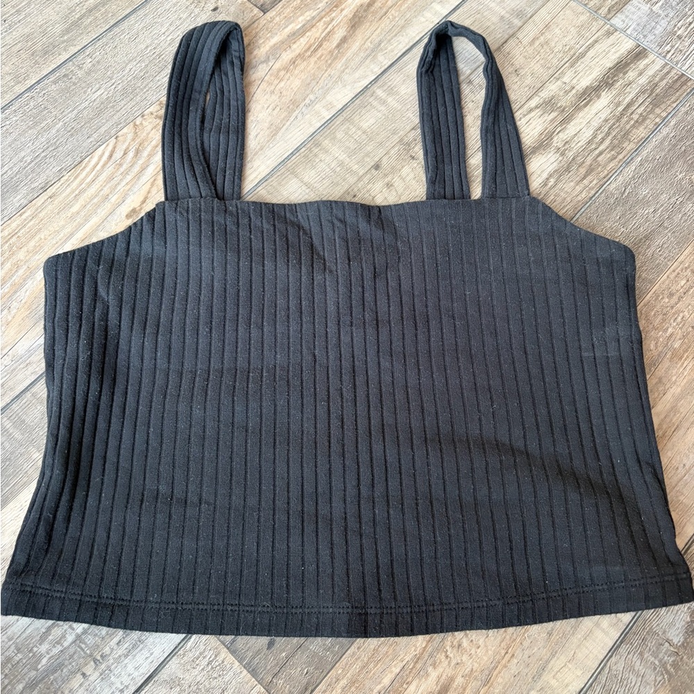 Women’s American Eagle Ribbed Cropped Tank Top